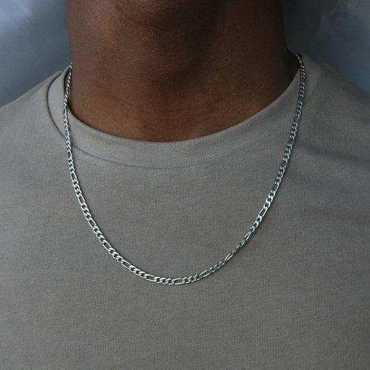 Stainless Steel Long Necklace for Men